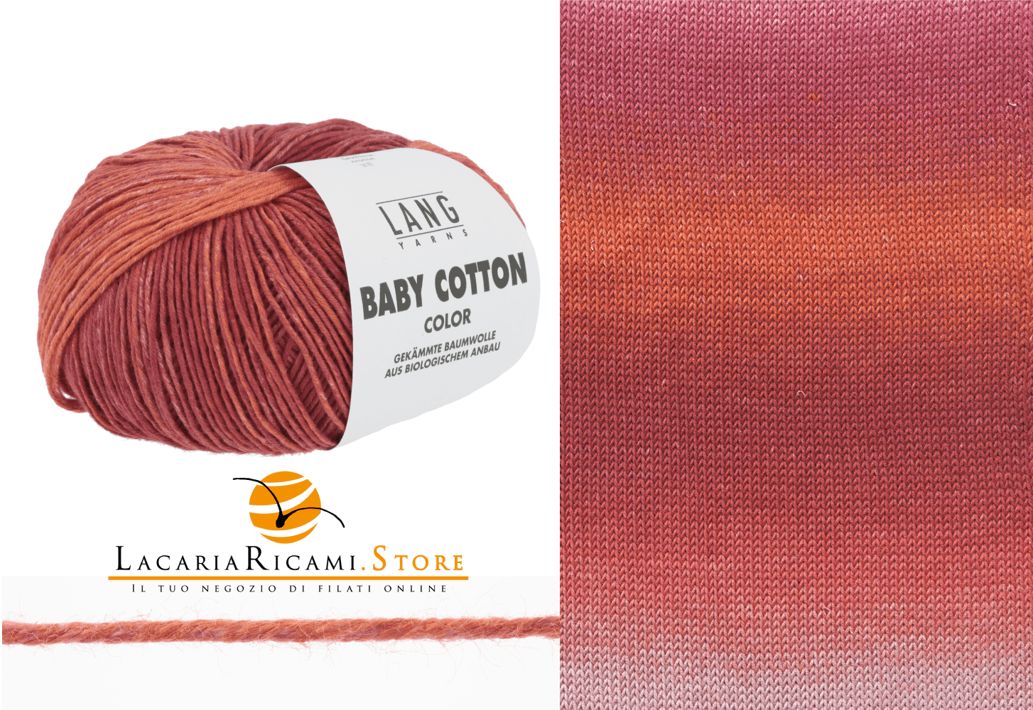 Cotone BABY COTTON COLOR - Lang Yarns - - LacariaRicami.Store