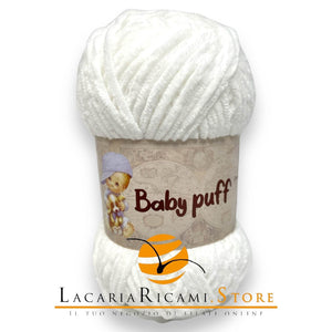 Ciniglia BABY PUFF - Silke - - LacariaRicami.Store