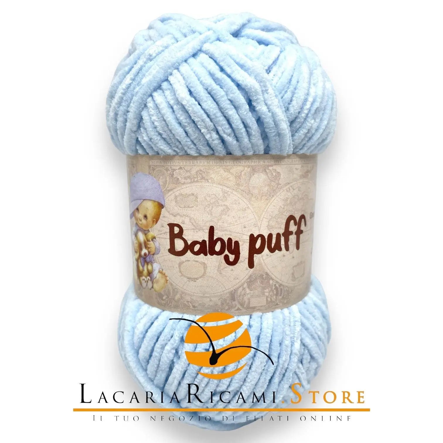 Ciniglia BABY PUFF - Silke - - LacariaRicami.Store