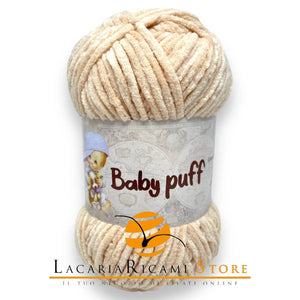 Ciniglia BABY PUFF - Silke - - LacariaRicami.Store
