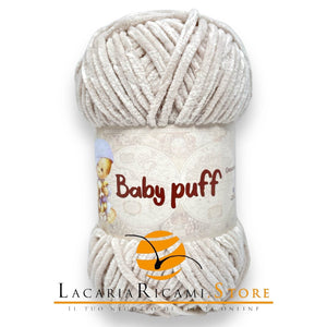 Ciniglia BABY PUFF - Silke - - LacariaRicami.Store