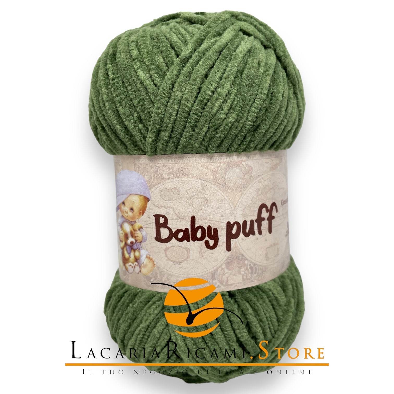 Ciniglia BABY PUFF - Silke - - LacariaRicami.Store