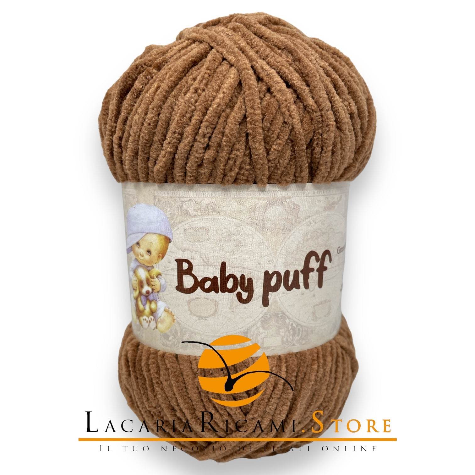 Ciniglia BABY PUFF - Silke - - LacariaRicami.Store