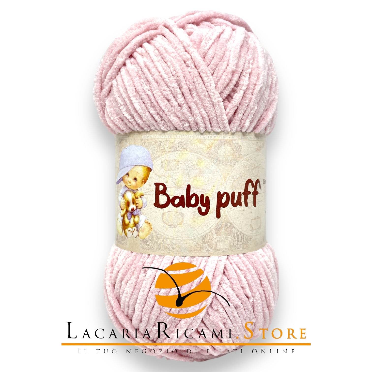 Ciniglia BABY PUFF - Silke - - LacariaRicami.Store
