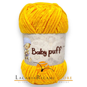 Ciniglia BABY PUFF - Silke - - LacariaRicami.Store