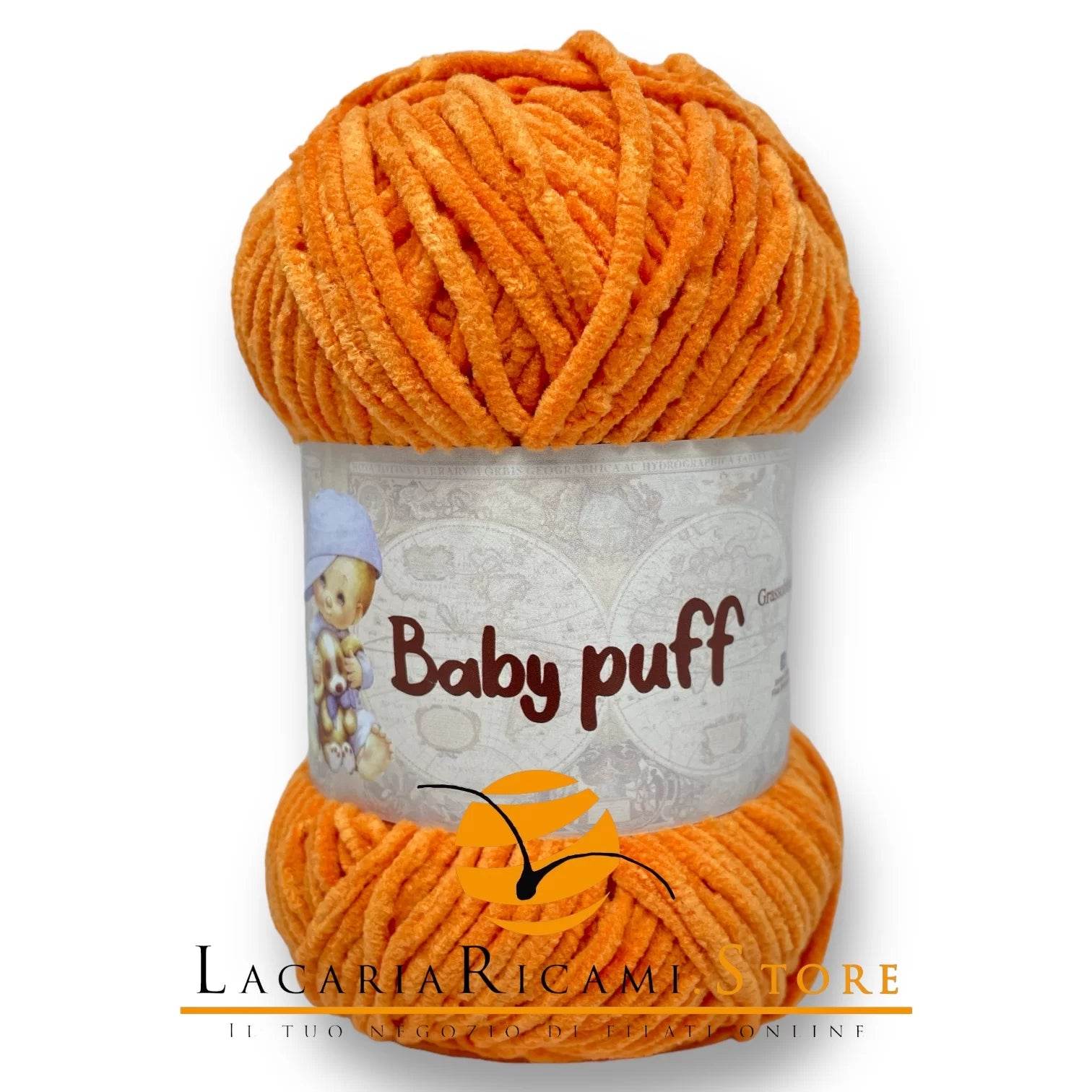 Ciniglia BABY PUFF - Silke - - LacariaRicami.Store
