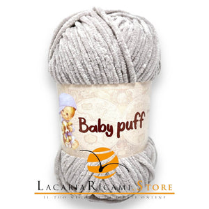 Ciniglia BABY PUFF - Silke - - LacariaRicami.Store