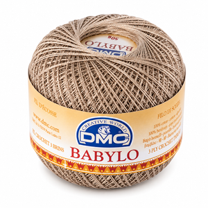 Filo di Scozia Babylo N°20 - DMC - Colore: 3864 - MARRONCINO - by LacariaRicami.Store