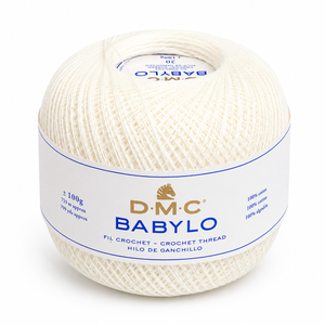 Filo di Scozia Babylo N°20 - DMC - Colore: BLANC (100 grammi) - by LacariaRicami.Store