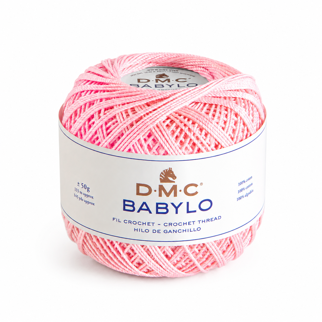 Filo di Scozia BABYLO N° 5 - DMC - Colore: 224 - ROSA SCURO - by LacariaRicami.Store