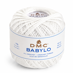 Filo di Scozia BABYLO N° 5 - DMC - Colore: 3865 - PANNA - by LacariaRicami.Store