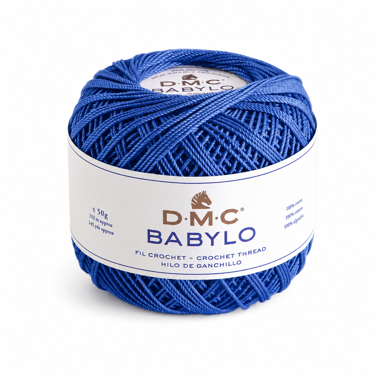 Filo di Scozia BABYLO N° 5 - DMC - Colore: 482 - BLU - by LacariaRicami.Store