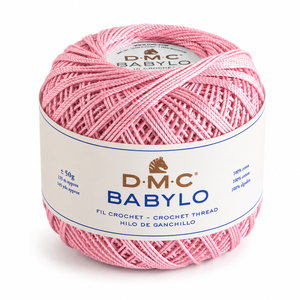 Filo di Scozia BABYLO N° 5 - DMC - Colore: 778 - ROSA TENUE - by LacariaRicami.Store