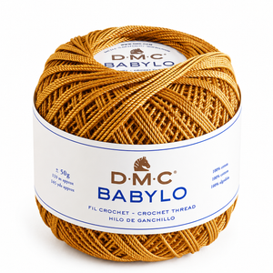 Filo di Scozia BABYLO N° 5 - DMC - Colore: 783 - ORO - by LacariaRicami.Store