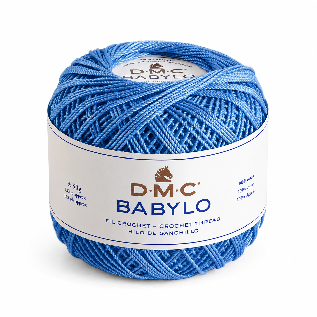 Filo di Scozia BABYLO N° 5 - DMC - Colore: 799 - AZZURRINO - by LacariaRicami.Store