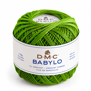 Filo di Scozia BABYLO N° 5 - DMC - Colore: 906 - VERDE - by LacariaRicami.Store