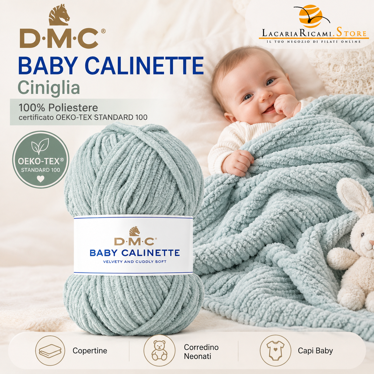 Ciniglia Baby Calinette - DMC