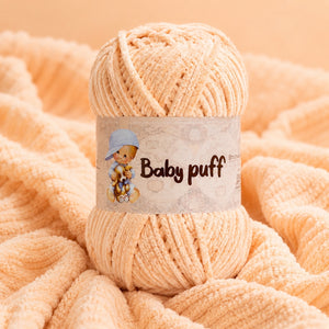 Ciniglia BABY PUFF - Silke - Colore: 108 - BEIGE PELLE - by LacariaRicami.Store