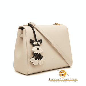 BAG CHARMS in EcoPelle - CANE 🐶 - LacariaRicami.Store