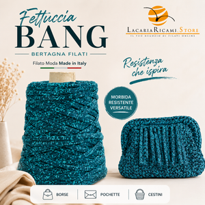 Fettuccia BANG - Bertagna Filati - Colore: - by LacariaRicami.Store
