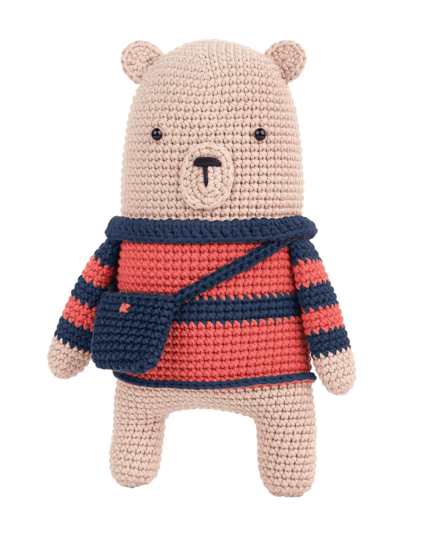 Kit Amigurumi Benji The Bear - Anchor - - LacariaRicami.Store