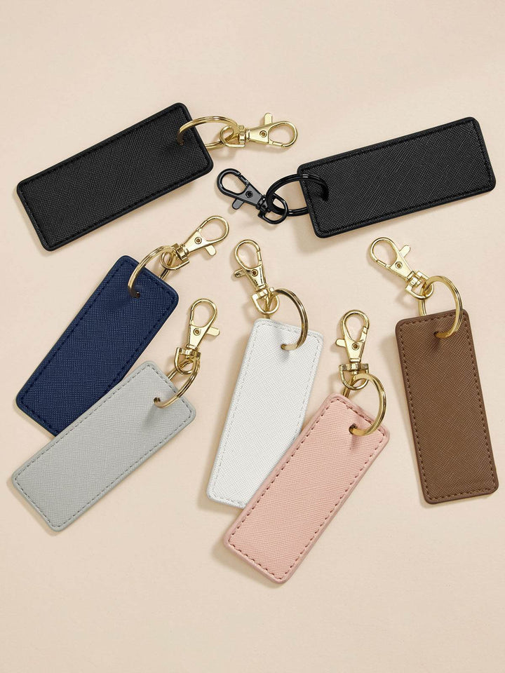Portachiavi Boutique Key Clip RETTANGOLARE - BagBase - - LacariaRicami.Store