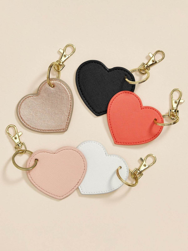 Portachiavi Boutique Heart Key Clip CUORE - BagBase - - LacariaRicami.Store
