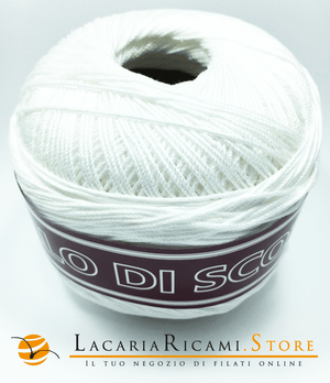 FILO DI SCOZIA "F.B." - 25 WHITE - BIANCO