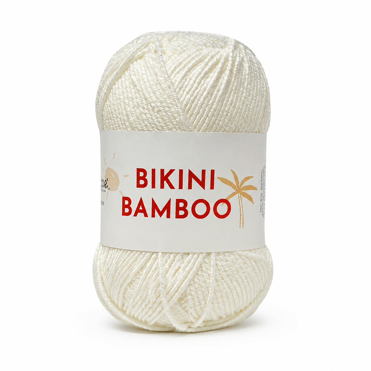 COTONE Bikini Bamboo - Tropical Lane - Colore: 0011 - BIANCO - by LacariaRicami.Store