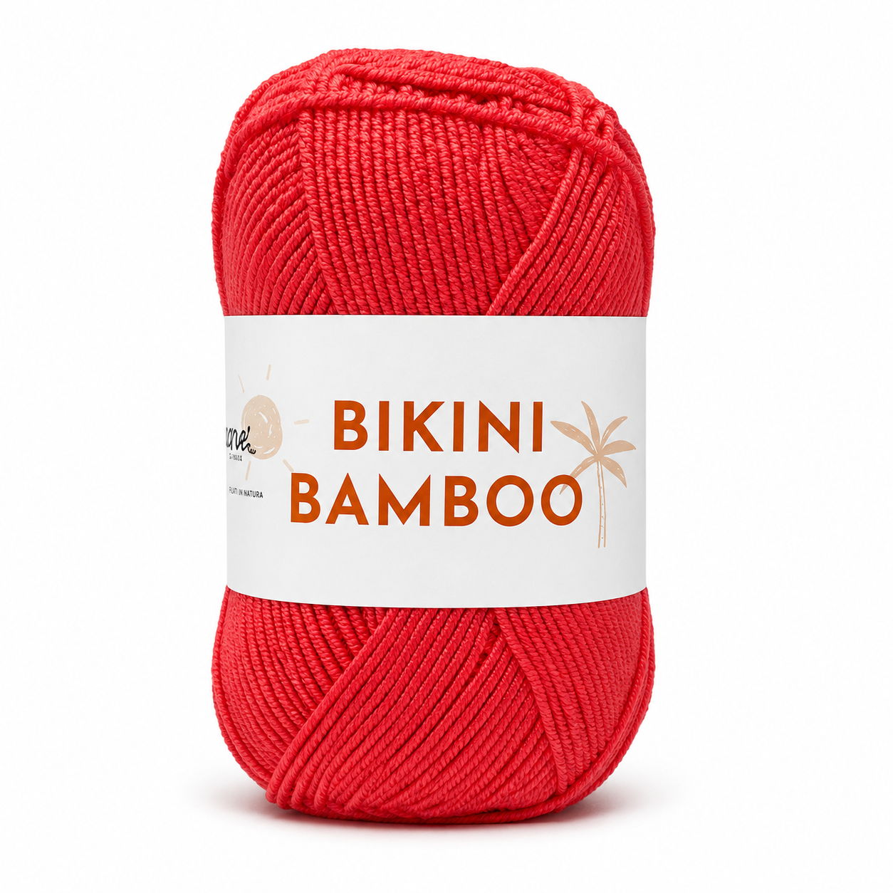 COTONE Bikini Bamboo - Tropical Lane - Colore: 0021 - CORALLO - by LacariaRicami.Store
