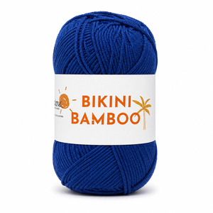 COTONE Bikini Bamboo - Tropical Lane - Colore: 0027 - BLU - by LacariaRicami.Store
