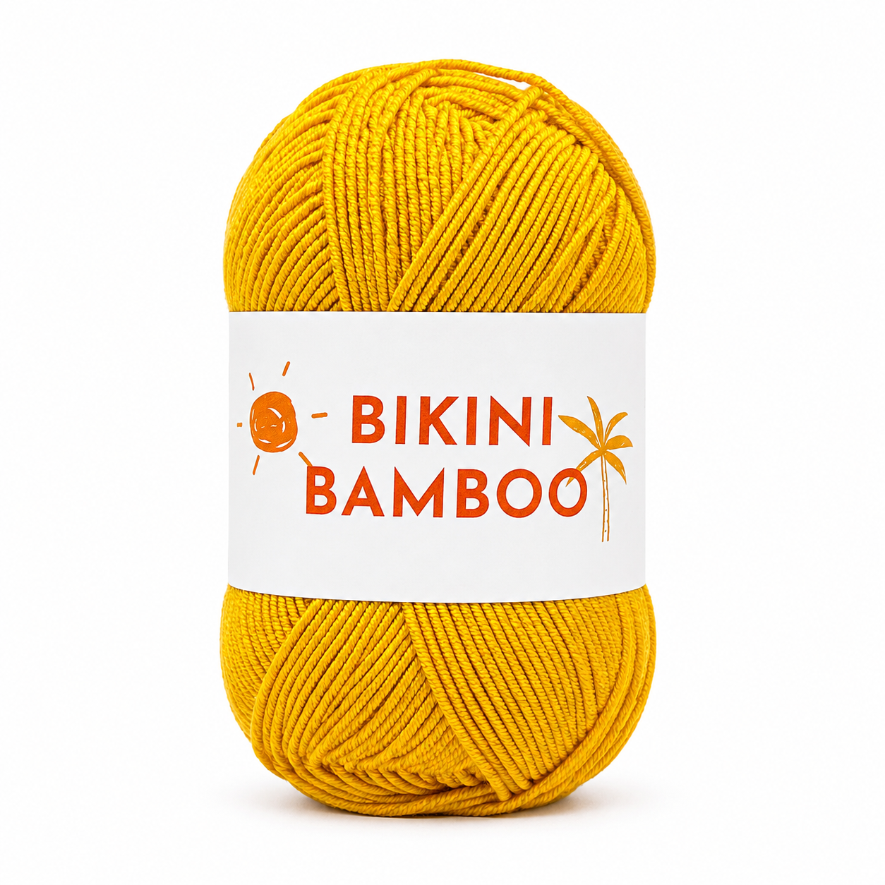 COTONE Bikini Bamboo - Tropical Lane - Colore: 0034 - SENAPE - by LacariaRicami.Store