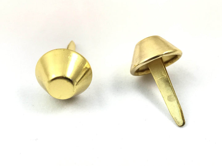 BORCHIE Cono Metalliche - 15 mm - - LacariaRicami.Store