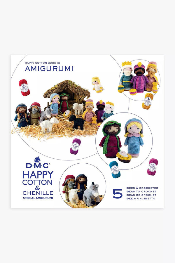 BOOK N°:16 - 5 Gruppi il presepe - DMC - - LacariaRicami.Store