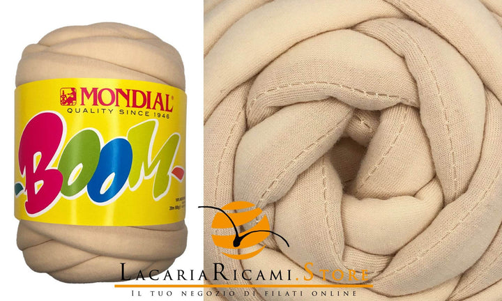 Tubolare BOOM - MONDIAL | Filato Vigoroso - - LacariaRicami.Store