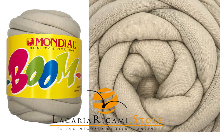 Tubolare BOOM - MONDIAL | Filato Vigoroso - - LacariaRicami.Store