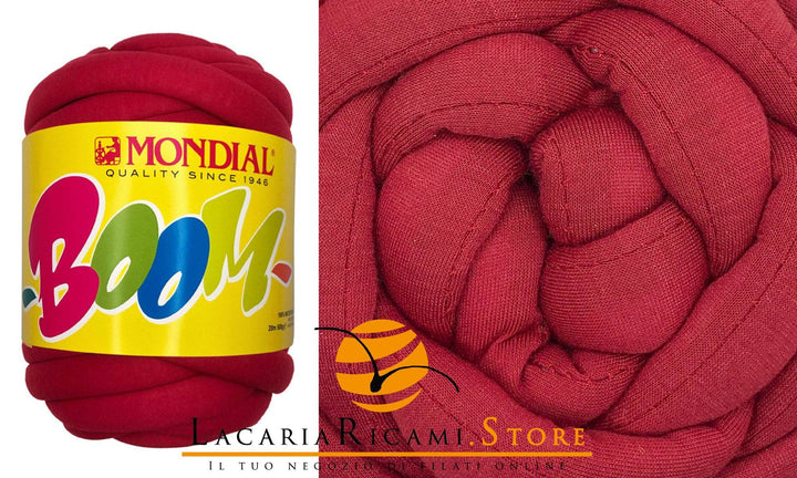 Tubolare BOOM - MONDIAL | Filato Vigoroso - - LacariaRicami.Store