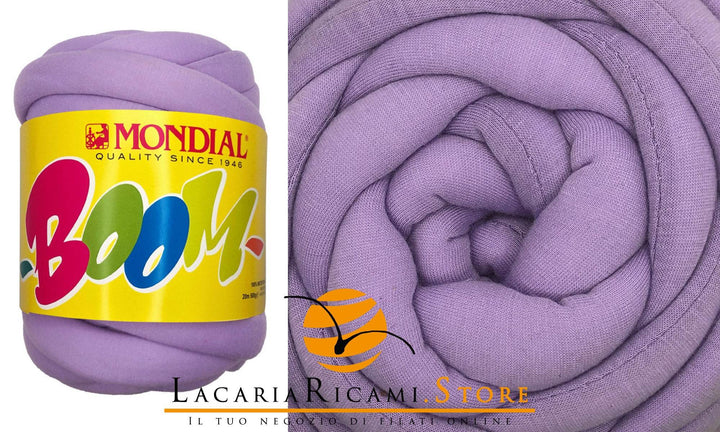 Tubolare BOOM - MONDIAL | Filato Vigoroso - - LacariaRicami.Store