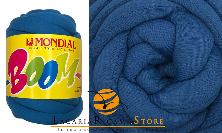 Tubolare BOOM - MONDIAL | Filato Vigoroso - - LacariaRicami.Store
