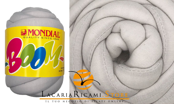 Tubolare BOOM - MONDIAL | Filato Vigoroso - - LacariaRicami.Store