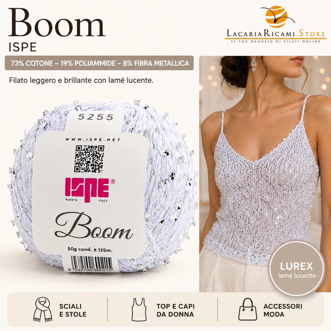Cotone BOOM - ISPE - Colore: - by LacariaRicami.Store