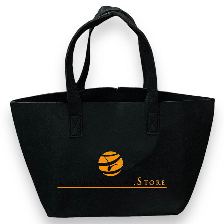 BORSA In Feltro 26x22x15 cm | Accessorio Unico - - LacariaRicami.Store