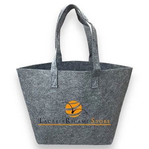 BORSA In Feltro 30x30x20 cm | Essenziale - - LacariaRicami.Store