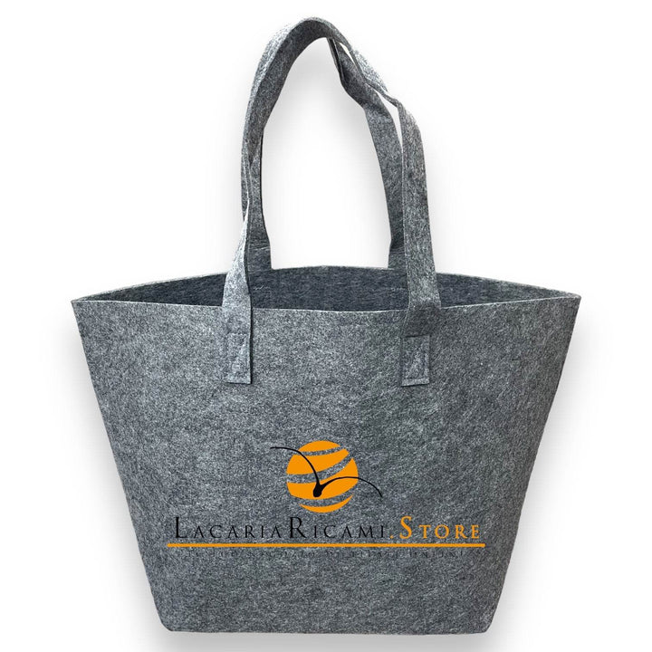 BORSA In Feltro 30x30x20 cm | Essenziale - - LacariaRicami.Store