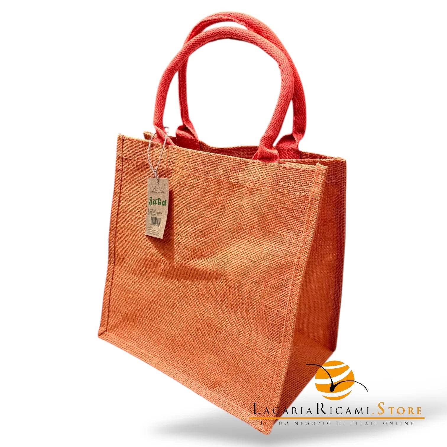BORSA Juta Colorata - MAS Srl - - LacariaRicami.Store