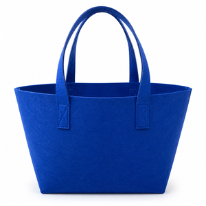 BORSA In Feltro 26x22x15 cm - Mas Srl - Colore: BF1.37 - BLUETTE - by LacariaRicami.Store
