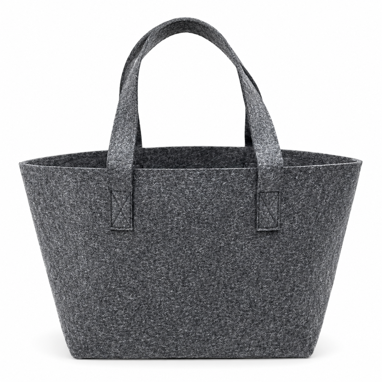 BORSA In Feltro 26x22x15 cm - Mas Srl - Colore: BF1.23 - GRIGIO - by LacariaRicami.Store