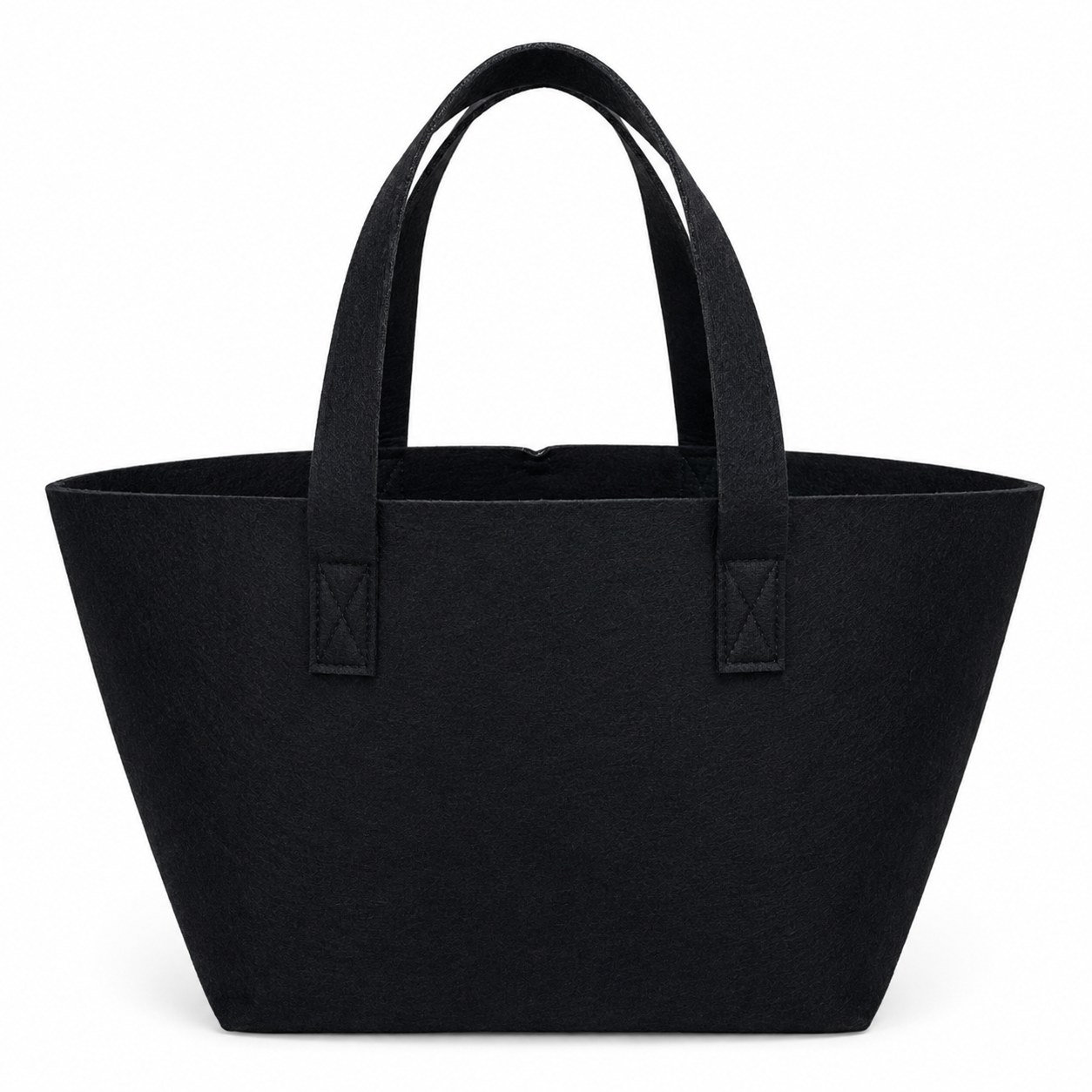 BORSA In Feltro 26x22x15 cm - Mas Srl - Colore: BF1.25 - NERO - by LacariaRicami.Store