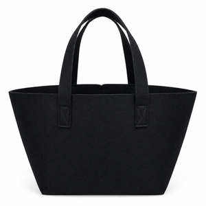 BORSA In Feltro 26x22x15 cm - Mas Srl - Colore: BF1.25 - NERO - by LacariaRicami.Store