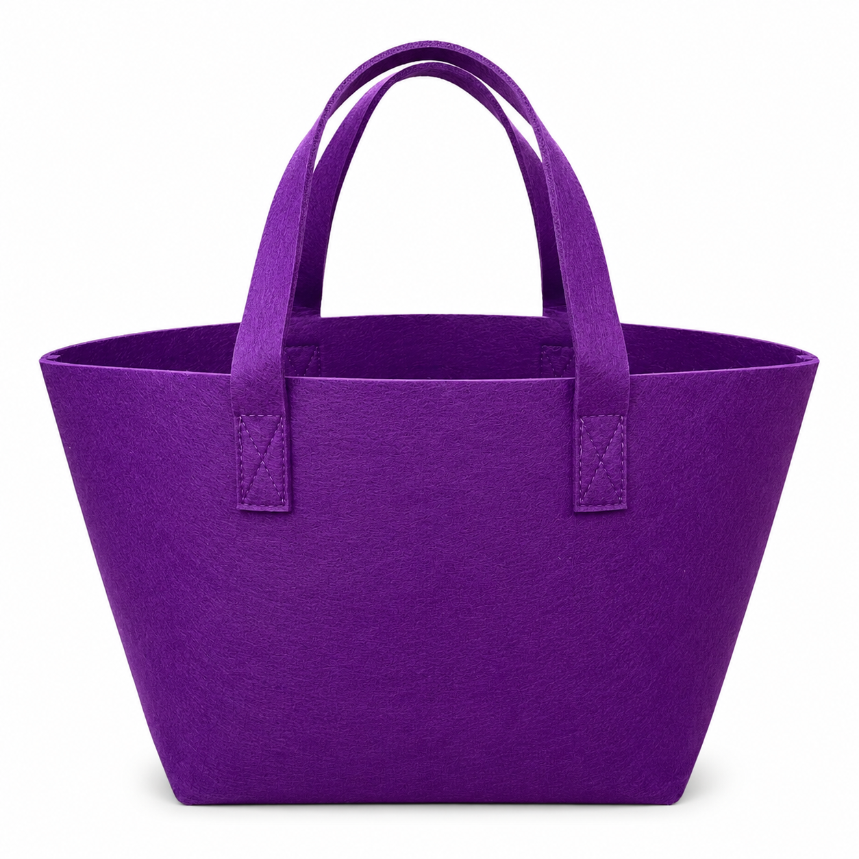 BORSA In Feltro 26x22x15 cm - Mas Srl - Colore: BF1.56 - VIOLA - by LacariaRicami.Store